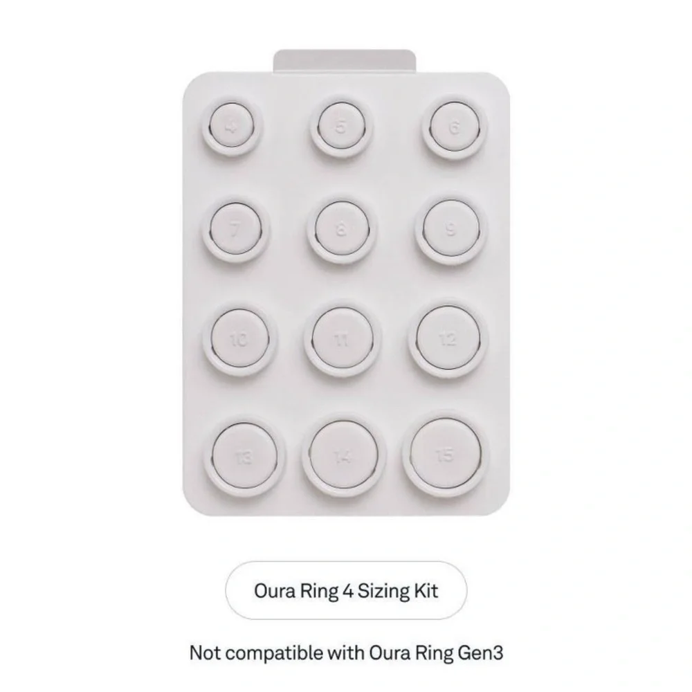 Oura Ring 4 Sizing Kit—Measure Before You Buy Oura Ring 4